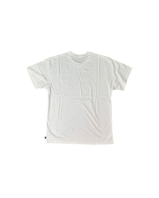 Nike White Sb Flowers Logo Skateboard Short Sleeve for men