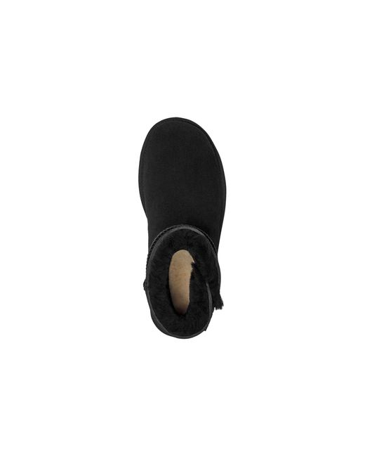 Ugg Black (Wmns) Mini Bailey Logo Strap Boot