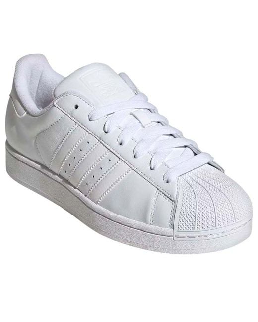 Adidas White Superstar 2 for men