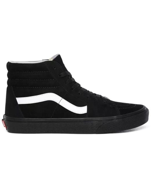 Vans Black Sk8-Hi 'Pig Suede for men