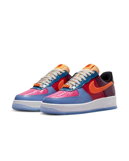Nike Blue X Undefeated Air Force 1 Low 'Total' for men