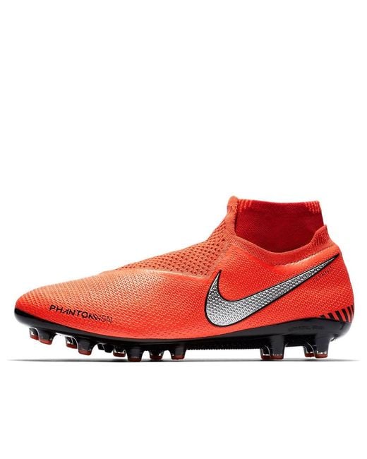 Nike Red Phantom Vision Elite Df Ag Pro 'Bright Crimson' for men