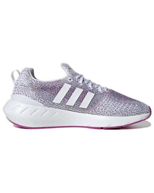 Adidas White (Wmns) Originals Swift Run 22 Shoes Fuchsia'