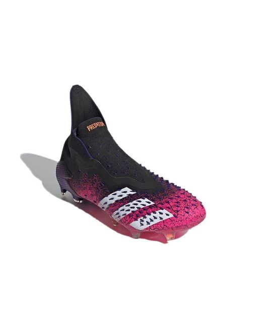 Adidas Purple Predator Freak+ Fg 'Demonskin for men