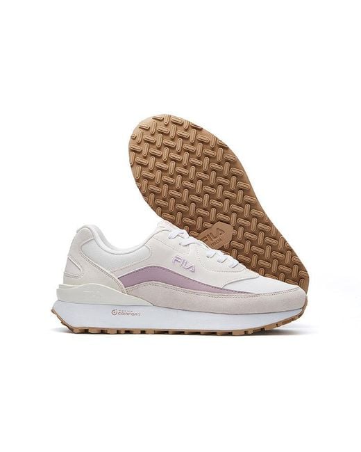 Fila White (Wmns) Jogger Low-Top