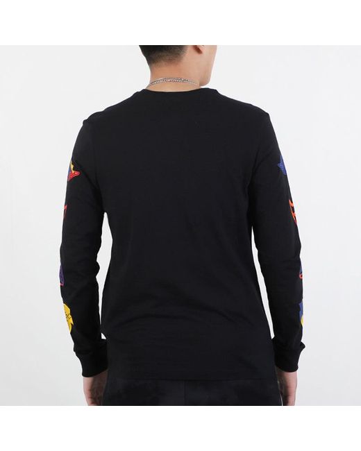 Nike Blue Dna Casual Sports Pullover Round Neck Long Sleeves for men
