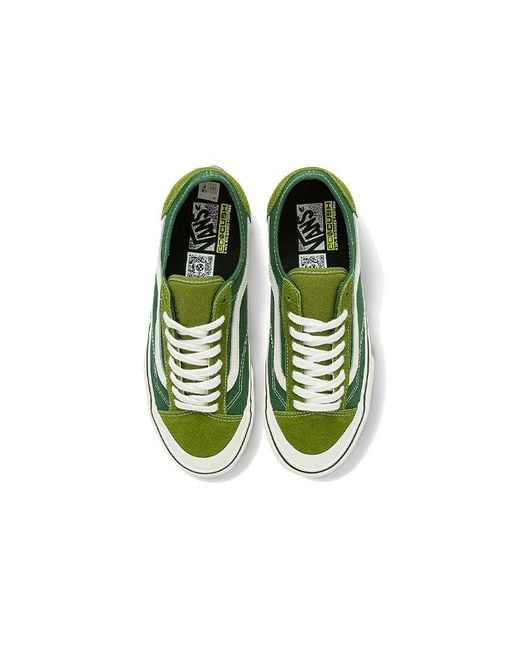 Vans Green Style 36 Decon Sf Casual Low Tops Skateboarding Shoes for men