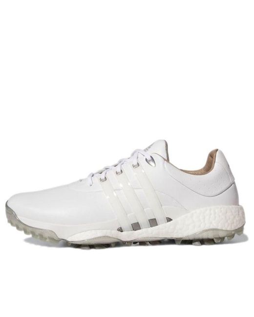 Adidas White Tour 360 22 Golf Metallic' for men