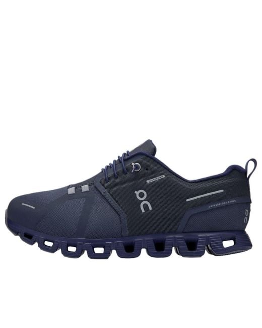 On Shoes Blue Cloud 5 Waterproof Ink' for men