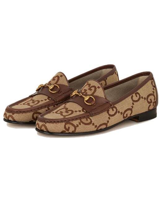 Gucci Brown (Wmns) 1953 Loafer With Horsebit 'Camel Ebony'