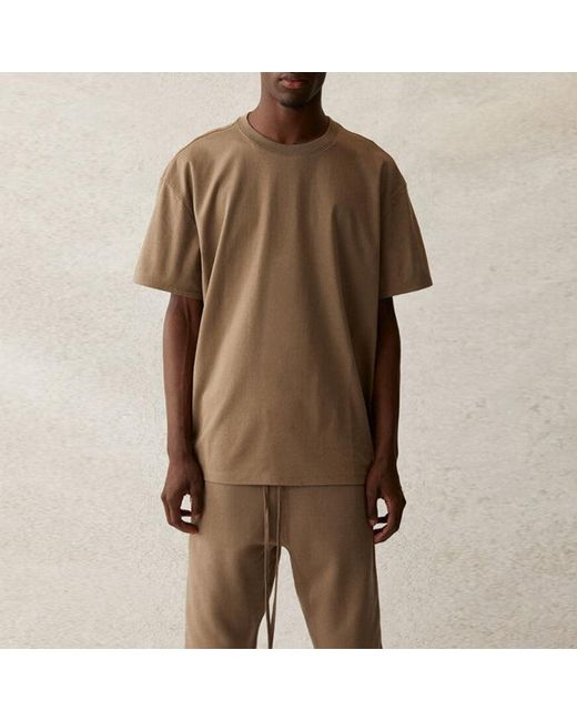 Fear Of God Gray Ss21 Short Sleeve T-Shirt for men