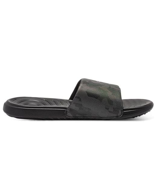 Under Armour Brown Ansa Graphic Slide 'Digital Camo' for men