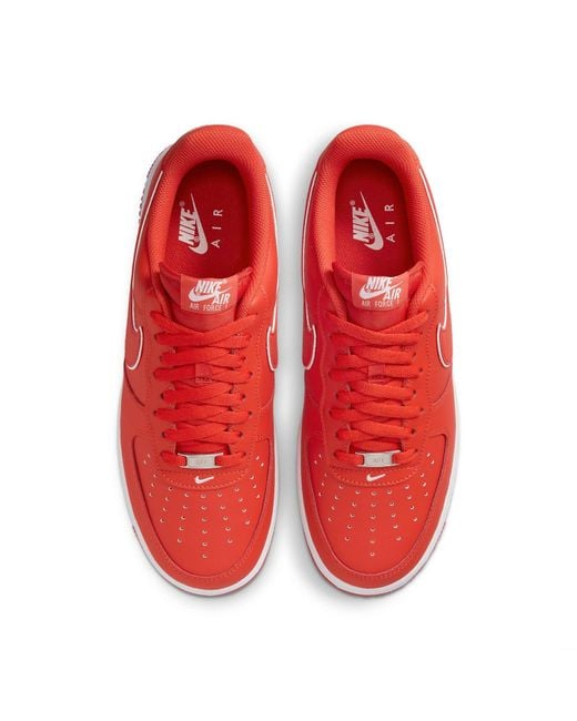 Nike Red Air Force 1 '07 'Picante' for men