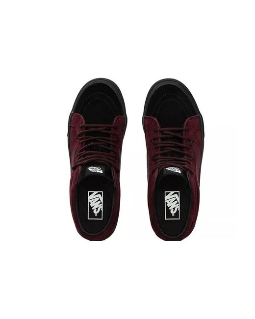 Vans Brown Sk8-Mid Reissue Ghillie Mte for men