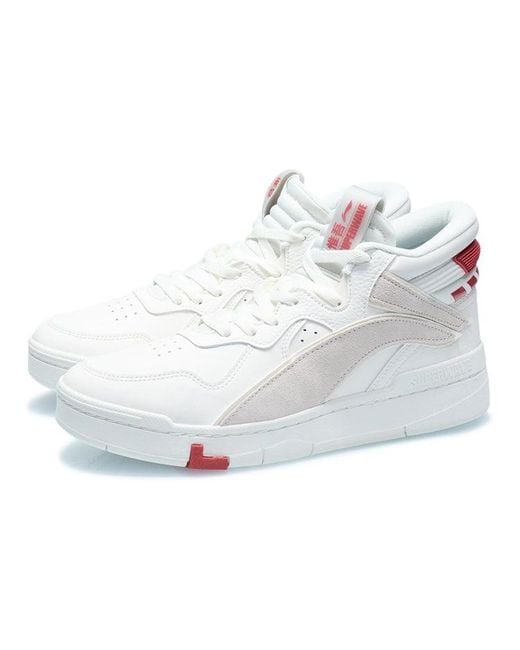 Li-ning White Superwave Mid for men