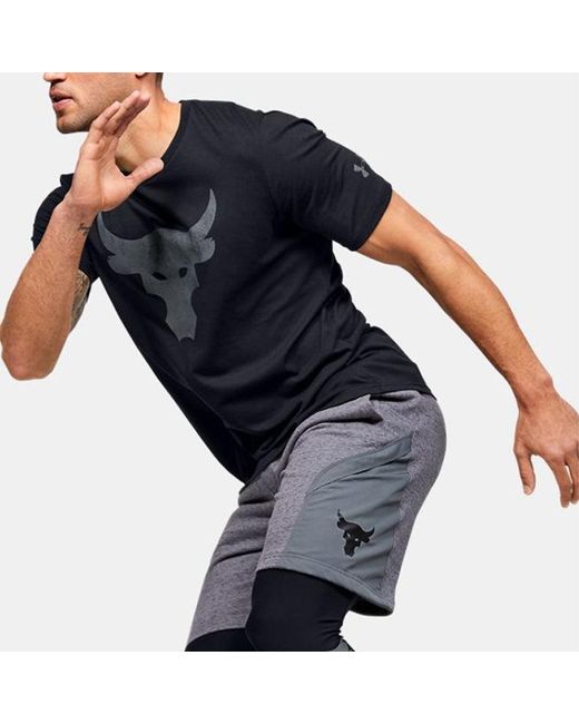 Under Armour Black Ua X Project Rock Brahma Bul Lt for men