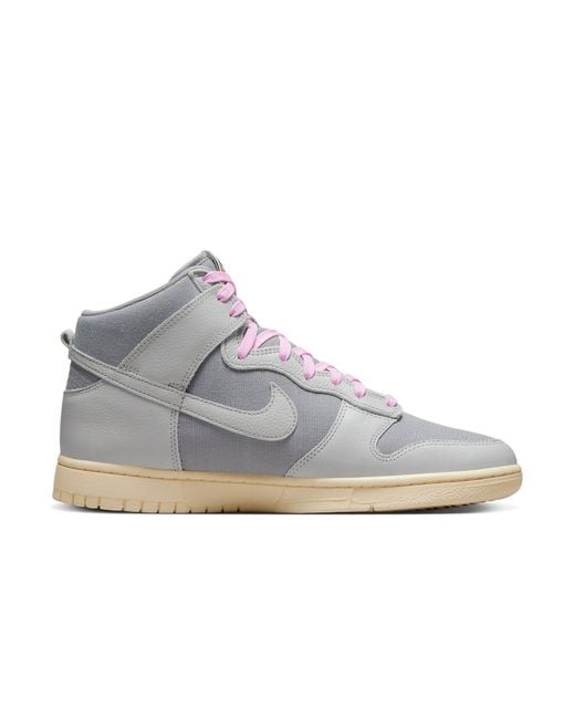 Nike Gray Dunk High Vintage 'Certified Fresh for men