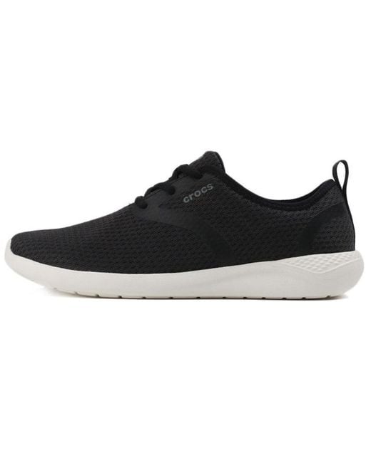 CROCSTM Black Literide Low Tops for men