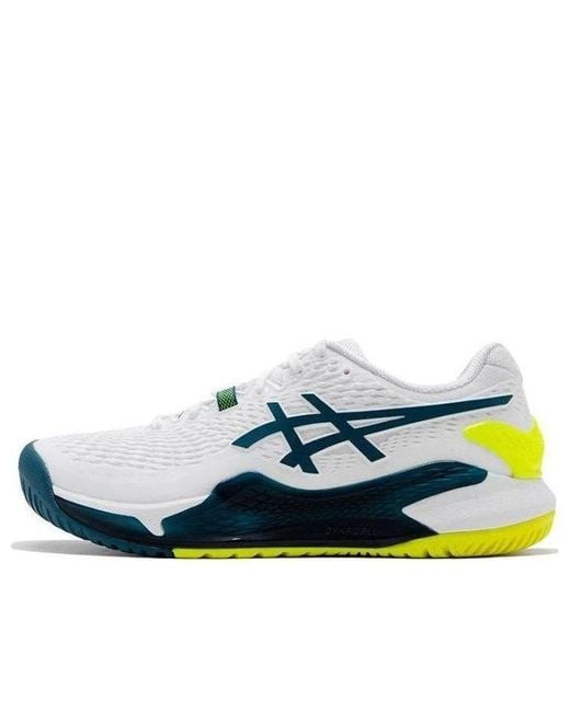 Asics Blue Gel-Resolution 9 Restful' for men
