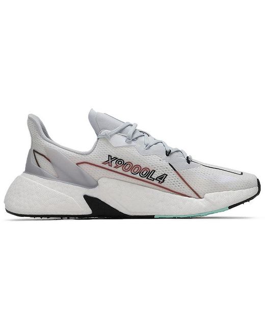 Adidas White X9000L4 Boost for men