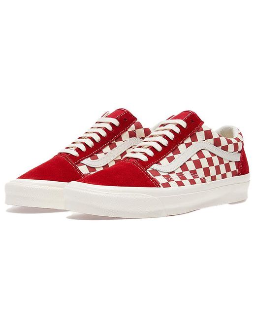 Vans Red Og Old Skool Lx 'Chili Pepper' for men