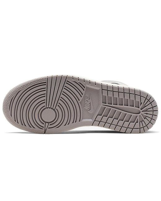 Nike Gray (Wmns) 1 Mid Light Bone'
