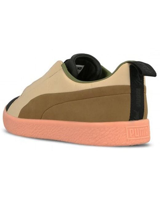 PUMA Brown Naturel X Clyde Fshn 'Glow for men