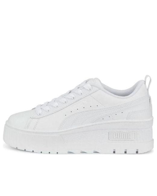 PUMA White (Wmns) Mayze Wedge 'Triple'