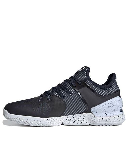 Adidas Blue Adizero Ubersonic 2.0 Hc 'Legend Ink' for men