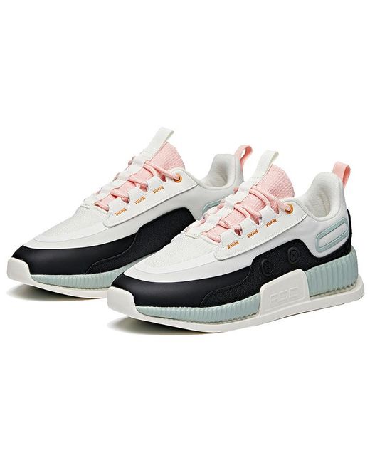 Anta White (Wmns) Life Series Sneakers 'Reject Mediocrity Bean'