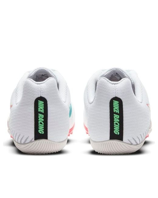 Nike White Zoom Rival M 9 Track Spike Shoes S Ah1020-100 for men