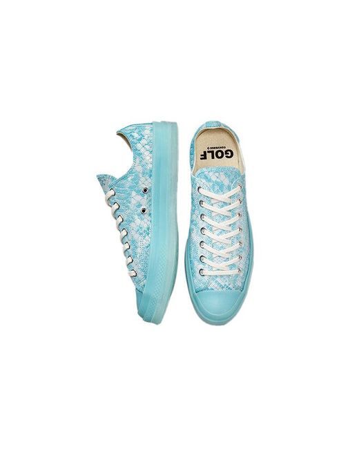 Converse Blue Golf Wang X Chuck 70 Low Python' for men