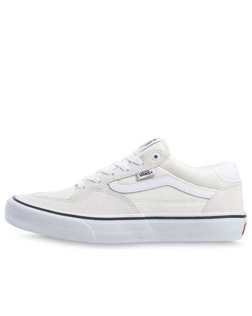 Vans White Rowan Pro Shoes for men