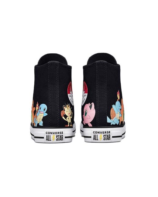 Converse Blue Pokemon X Chuck Taylor All Star High 'First Partners' for men