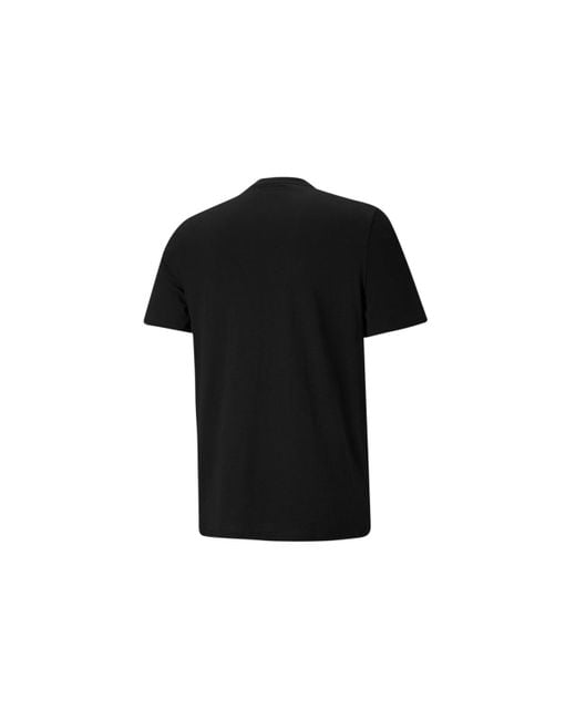 PUMA Black Summer Court Graphic T-Shirt for men