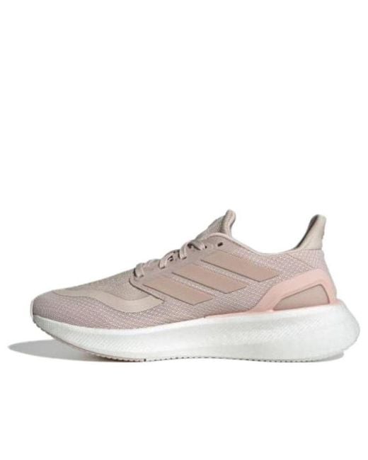 Adidas Brown (Wmns) Pureboost 5 'Putty Mauve Sandy Met. Sandy'