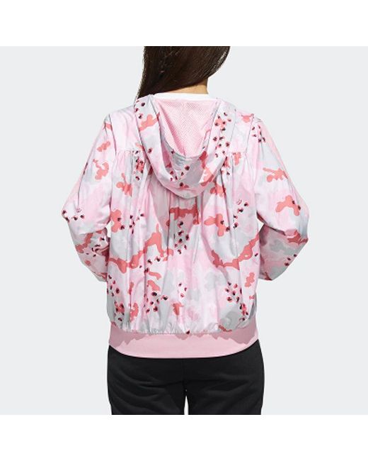 Adidas Pink (Wmns) Neo Windbreaker Jacket