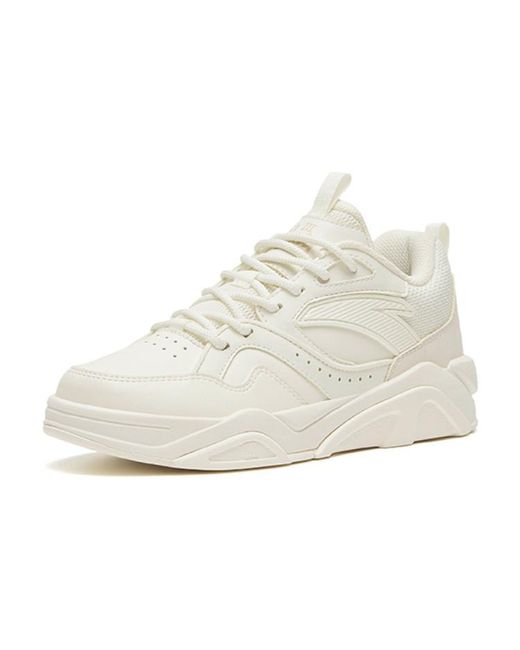 Anta White (Wmns) Flame 3 Low 'Pure'