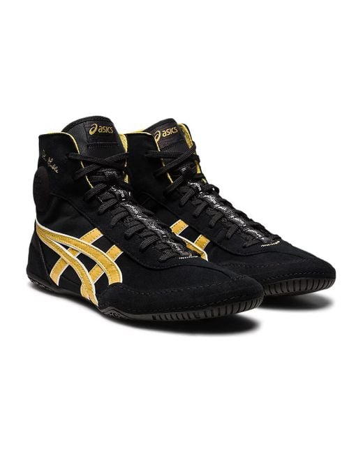 Asics Black Dan Gable Evo 3 Rich' for men