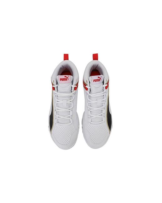 PUMA White Rebound Future Evo Mid-Top for men