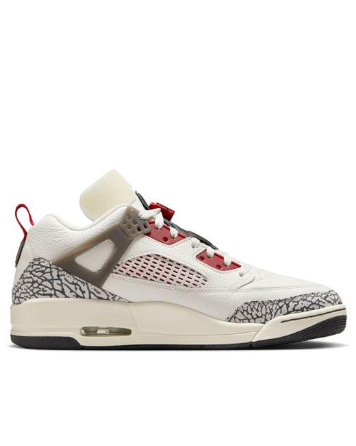 Nike White Spizike Low 'Sail Cement Varsity' for men