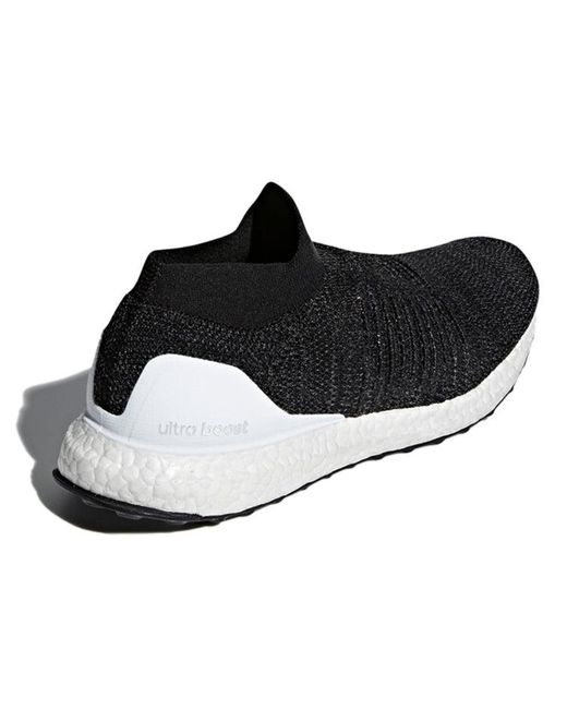Adidas Black Ultra Boost Laceless 'Core' for men