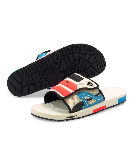 PUMA Blue Mirage Mox Sandal 'Eggnog Fiery Coral' for men