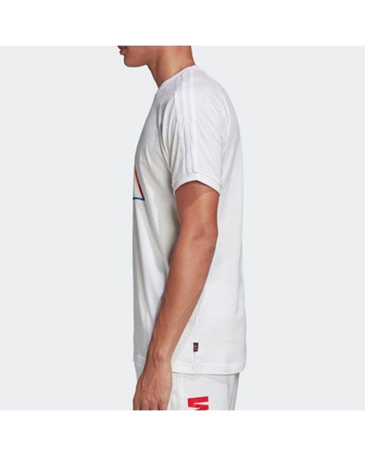 Adidas White X Pharrell Infinite Species T-Shirt for men