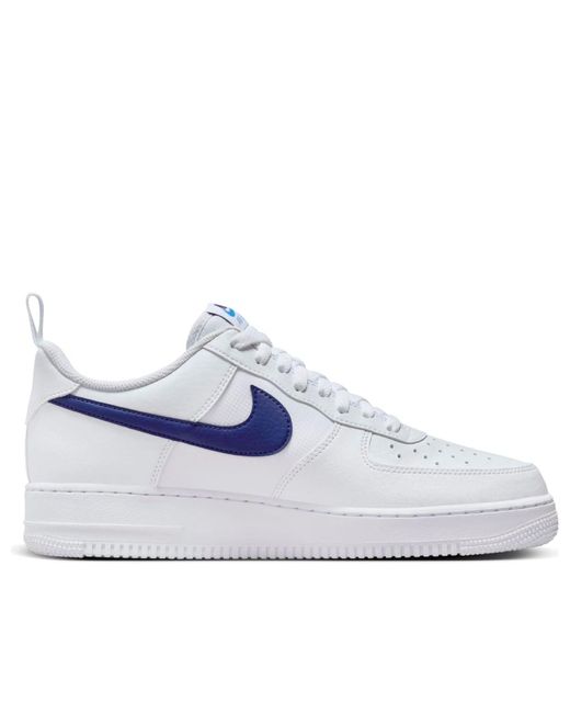 Nike Blue Air Force 1 '07 Deep Royal' for men