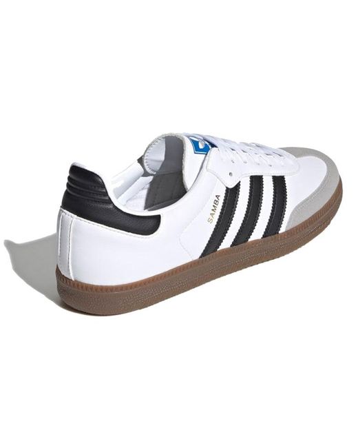 Adidas White Samba Vegan Gum' for men