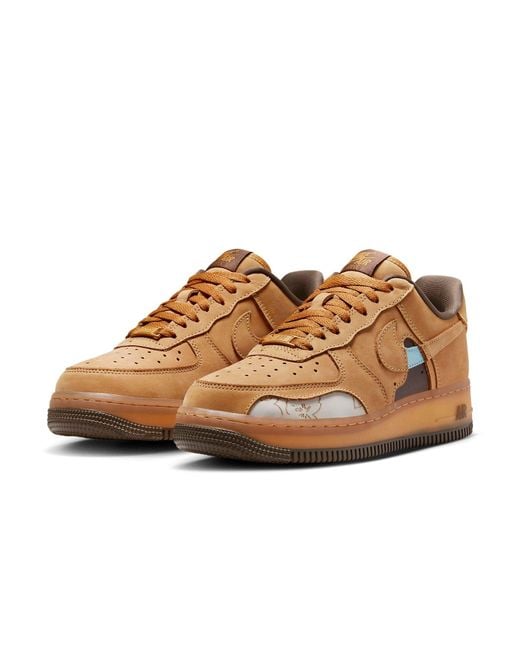 Nike Brown (Wmns) Air Force 1 '07 Lx 'See Through