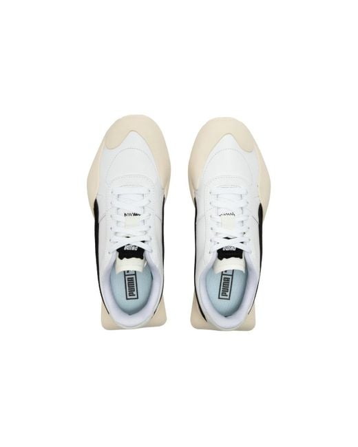 PUMA White Vaderon Clean for men