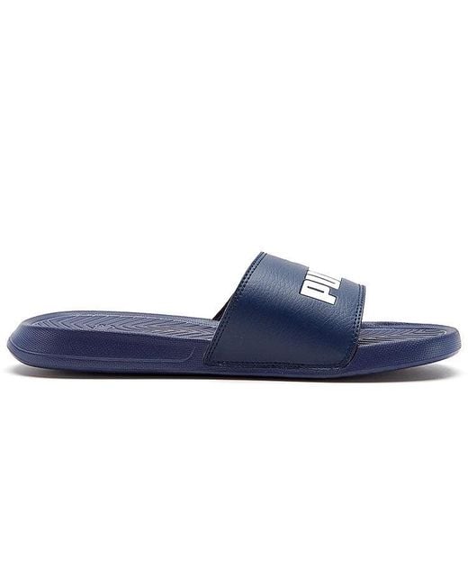 PUMA Blue Popcat Slipper for men