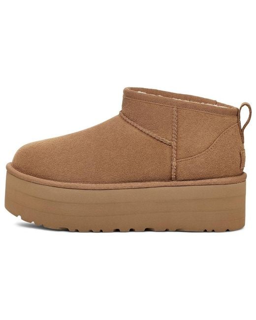 Ugg Brown (Wmns) Classic Ultra Mini Platform 'Chestnut'